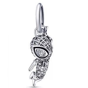 🛑 SOLD OUT 🛑 Sterling silver New Marvel Spider-Man Pavé charm dangle S925
